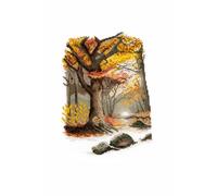 DMC - Autumn Landscape by Maria Dominica Fiscal - Medium Level Cross Stitch Kit