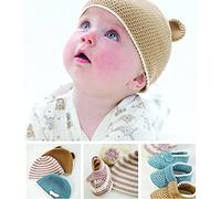 DMC Baby Beanie Hat & Booties crochet pattern