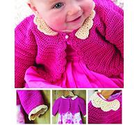 DMC Baby Bolero With Lace Effect Collar pattern