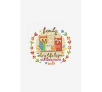 DMC BK1531 Family 14 Count Cross Stitch Kit, Multi Colour