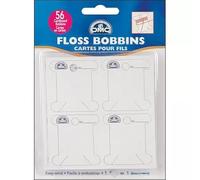 DMC Cardboard Floss Bobbins Includes 56 Bobbins Per Pack