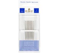 DMC Chenille Needles for Crewel & Ribbon Embroidery, Size 22