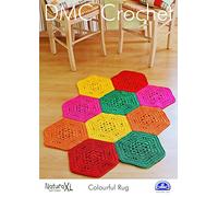 DMC Colourful Rug crochet pattern