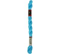 DMC CORPORATION DMC Pearl Cotton Skein Size 5 27.3yd-Light Bright Turquoise Embroidery Accessory Bule