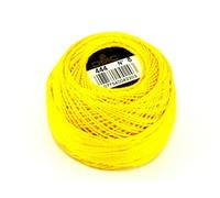 DMC Cotton Perle Thread Size 8 444 - per 10 gram Ball