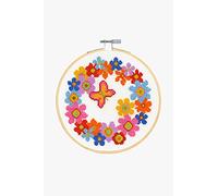 DMC Cross Stitch Kit - Floral Wreath (BK1850)