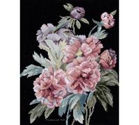 DMC Cross Stitch Kit - Le Louvre Collection - Peonies Branches Redoute BK1972/81