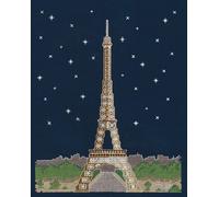 DMC Cross Stitch Kit - Paris By Night - Glow in the D'Architecture BK1725