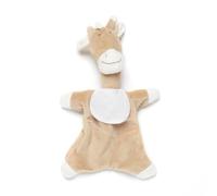 DMC Cross Stitch - Sand Giraffe Soft Plush, Baby's Initial Personalizable, Modern Style, Unisex, All Seasons, 28 cm. aprx.