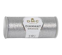 DMC Diamant Grande Metallic Thread 21.8yd-Dark Silver 381-G415