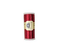 DMC Diamant Metallic Embroidery Thread D321 Red - Each