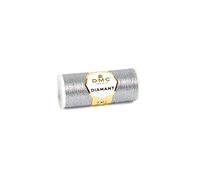 DMC Diamant Metallic Needlework Thread, 38.2-Yard, Dark Silver (010288)