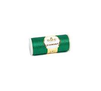 DMC Diamant Metallic Needlework Thread, 38.2-Yard, Green Emerald