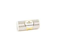 DMC Diamant Metallic Needlework Thread, 38.2-Yard, Light Silver