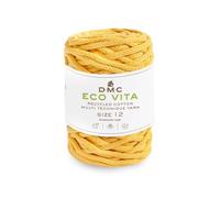DMC Eco Vita 12, Crochet Knitting Macrame Yarn, Gold (92), 250