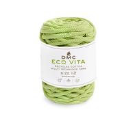 DMC Garn Yarn Eco Vita 12 - Crochet, Knitting & Macrame - Green (84), 250g