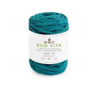 DMC Eco Vita 12, Crochet Knitting Macrame Yarn, Turquoise (82), 250g