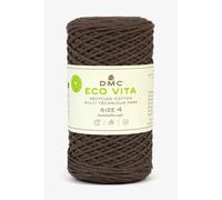 DMC Eco Vita 4 Crochet/Knitting Yarn 250g Ball - Brown (112)