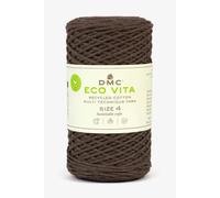 DMC Eco Vita 4 Crochet/Knitting Yarn 250g Ball - Brown (112)