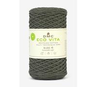 DMC Eco Vita 4, Dark Grey Crochet Knitting Macrame Yarn, 250g