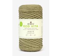 DMC Eco Vita 4, Green Crochet Knitting Macrame Yarn, 250g