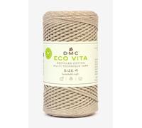 DMC Eco Vita 4, Off White Crochet Knitting Macrame Yarn, 250g