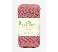 DMC Eco Vita 4, Pink Crochet Knitting Macrame Yarn, 250g