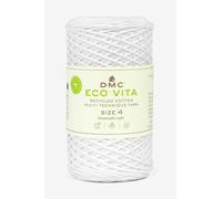 DMC Garn Yarn Eco Vita 4 - White - Crochet, Knitting & Macrame - 250g