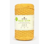 DMC Garn Yarn Eco Vita 4 - Crochet, Knitting, Macrame - Yellow - 250 g