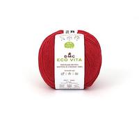 DMC Eco Vita - Garn aus 80% recycelter Baumwolle & 20% recycelten Fasern, 388, (Farbe 555)