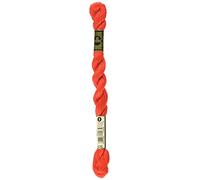 DMC Embroidery Accessory, Cotton, Bright Orange-Red