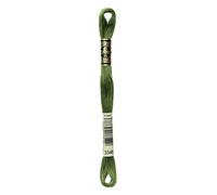 DMC Embroidery Floss, 100% Cotton, # 3346 Green, 8 m