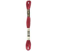 DMC Embroidery Floss Mouline Stranded Cotton Thread for Hand Embroidery and Sewing - Colour No: 326-1 x 8m Skein