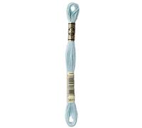 DMC Embroidery Floss Mouline Stranded Cotton Thread for Hand Embroidery and Sewing - Colour No: 3811-1 x 8m Skein
