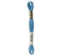 DMC Embroidery Floss Mouline Stranded Cotton Thread for Hand Embroidery and Sewing - Colour No: 518-1 x 8m Skein