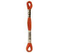 DMC Embroidery Floss Mouline Stranded Cotton Thread for Hand Embroidery and Sewing - Colour No: 720-6 x 8m Skeins