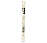 DMC Embroidery Floss Mouline Stranded Cotton Thread for Hand Embroidery and Sewing - Colour No: Ecru - 1 x 8m Skein