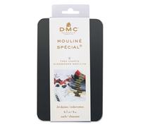 DMC Embroidery Floss Tin 8.7yd 24/Pkg-Black