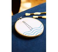 DMC Embroidery Kit Lighthouse by Kseniia Guseva - Easy