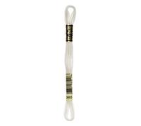 DMC Embroidery Thread 8.7 Yards Assorted Colours Feather White