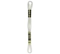 DMC Garn Embroidery Thread 8.7 Yards – Assorted Colours – Feather White