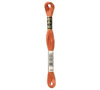 DMC Embroidery Thread, #922 Orange
