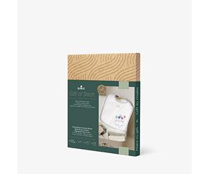DMC Floating Hippo Stitchable Bib Kit