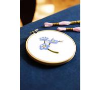 DMC - Flower Forget-Me Not by Pippa Haynes Advanced 3D Embroidery Kit