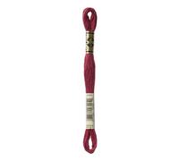 DMC 117-3721 Mouline Stranded Cotton Six Strand Embroidery Floss Thread, Dark Shell Pink, 8.7-Yard