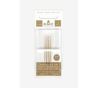DMC Gold Embroidery Hand Needles, Size 1/5 4/Pkg