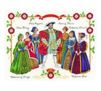 DMC Henry VIII Cross Stitch Kit, Cotton, Multi-Colour
