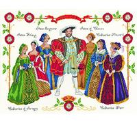 DMC Henry VIII Cross Stitch Kit, Cotton, Multi-Colour