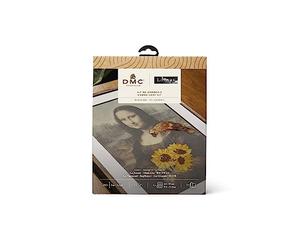 DMC - Inspired by Mona Lisa & The Sunflowers, Leonard da Vinci & C. Maratti, The Louvre, Advanced Embroidery Kit