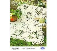 DMC Lace Effect Throw crochet pattern